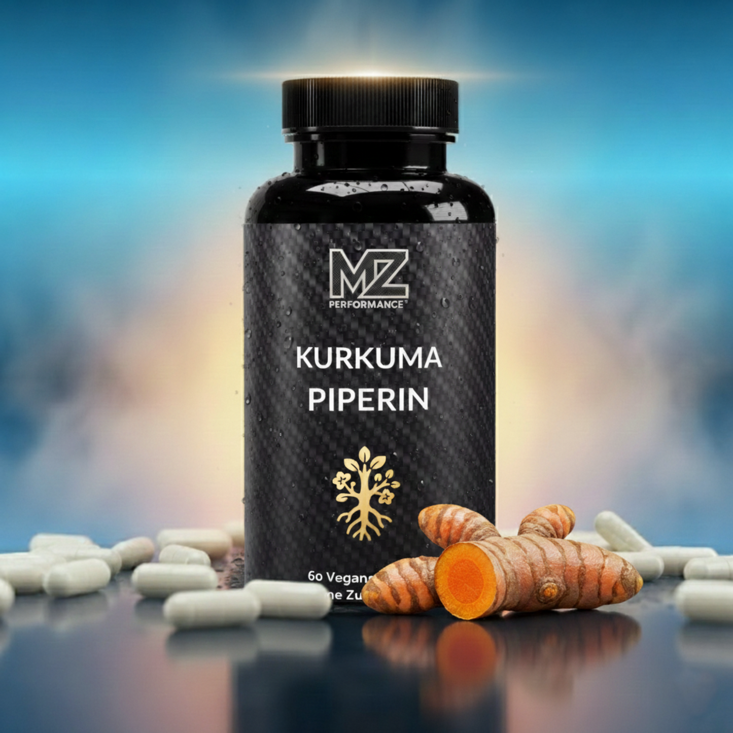 Kurkuma - Piperin - 60 Kapseln