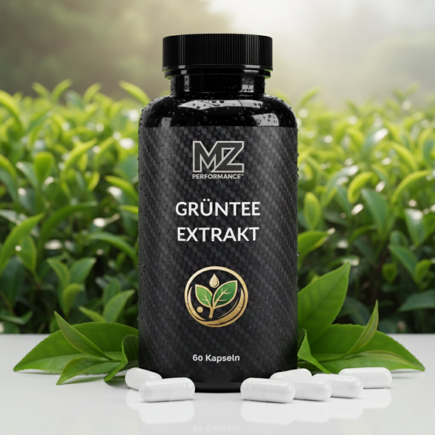 Grüntee Extrakt mit 40% Polyphenole - 60 Kapseln