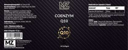 Coenzym Q10 200mg - 60 Softgels